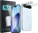 6IN1 Tempered Glass for iPhone 17 Pro Max 17Air 17Pro HD Clear Screen Protector with Camera Lens Film for IPhone 17 Series 2025