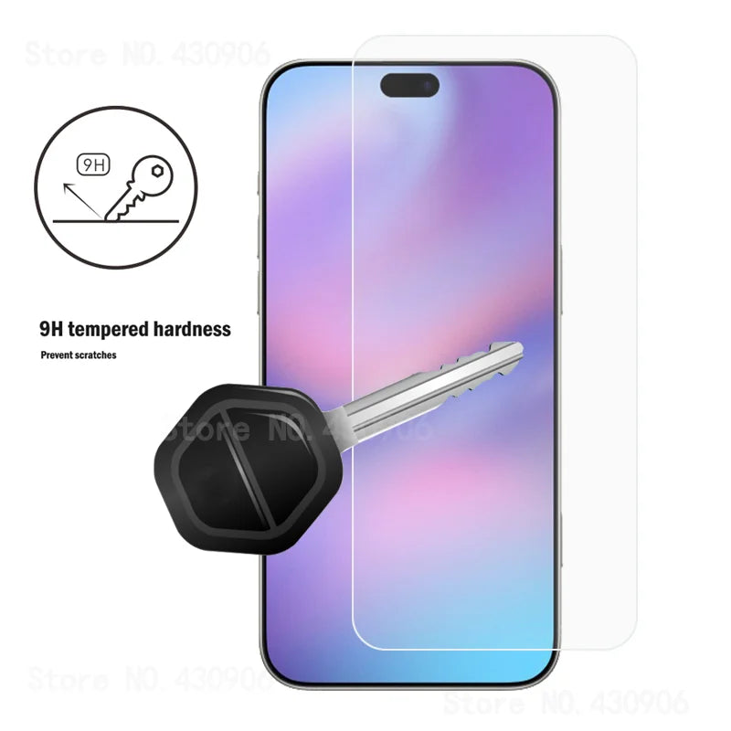 For iPhone 17 Pro Max Screen Protector Screen Coverage For iPhone 17 Air High Quality Transparent Tempered Glass Film 2.5D 9H