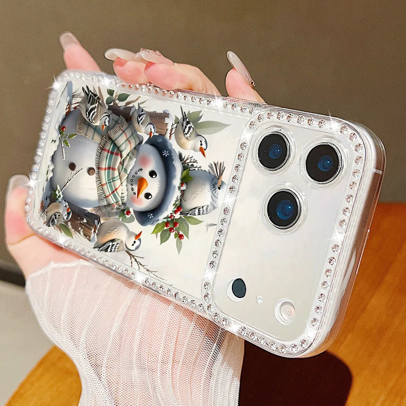 Christmas Elk Santa Claus Case