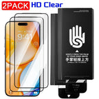 HD Privacy Tempered Glass installation Screen Protector for iPhone 17 Pro Max 17Air 17PM Anti-Spy Glass Cover Easy to Install