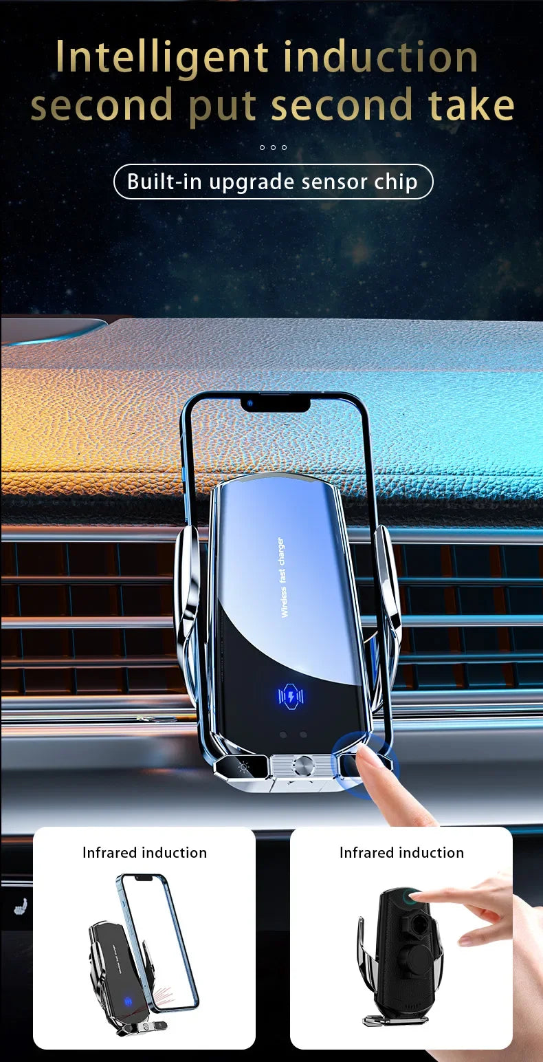 Wireless Charger Car Auto Magnetic Air