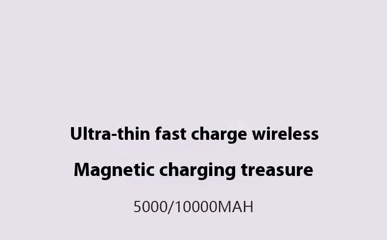Xilecaly Magnetic Power Bank 22.5W Fast Charging For Magsafe Portable External Battery Ultra Thin Wireless For iPhone 17 16 15