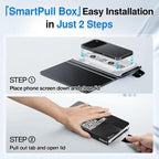 1-3Pcs Easy Install Tempered Glass for IPhone 17 Pro Max 17 Air Anti-Spy/HD Clear Screen Protector Dust Removal Quick Paste Box
