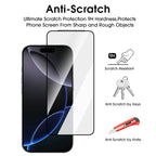 New for IPhone 17 Pro Max Air Screen Protector Magic Book Easy Install Kit Dust Free Auto Alignment HD Tempered Glass Protector