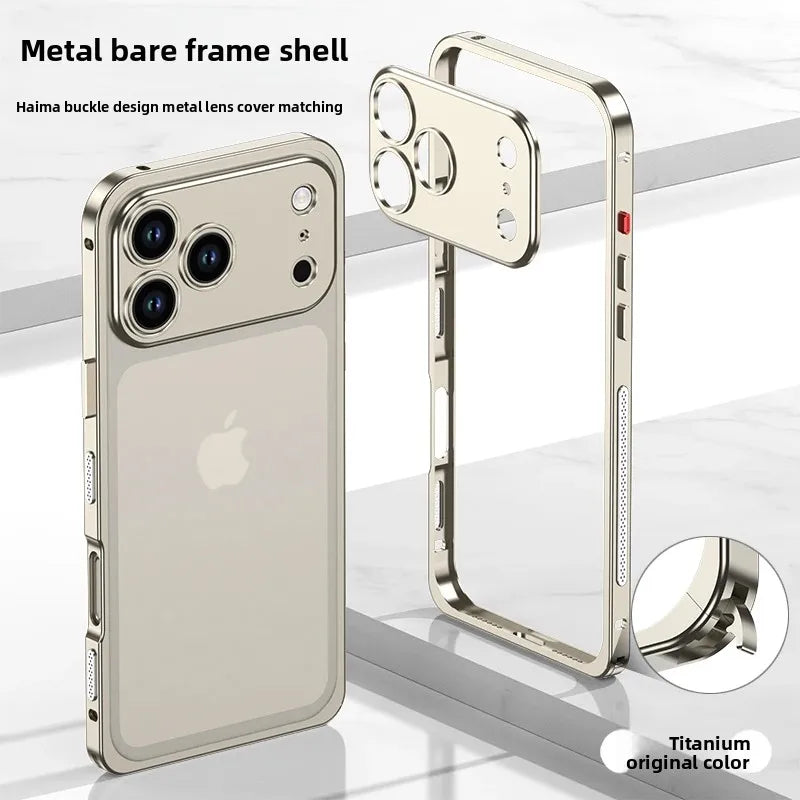 Rugged Metal Bumper Case iPhone 17 Pro