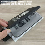 New for IPhone 17 Pro Max Air Screen Protector Magic Book Easy Install Kit Dust Free Auto Alignment HD Tempered Glass Protector