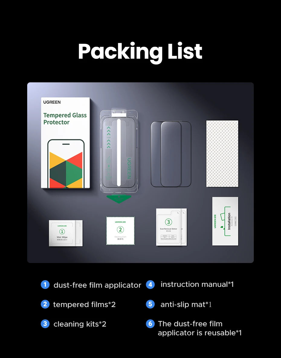 Dust-free Screen Protector