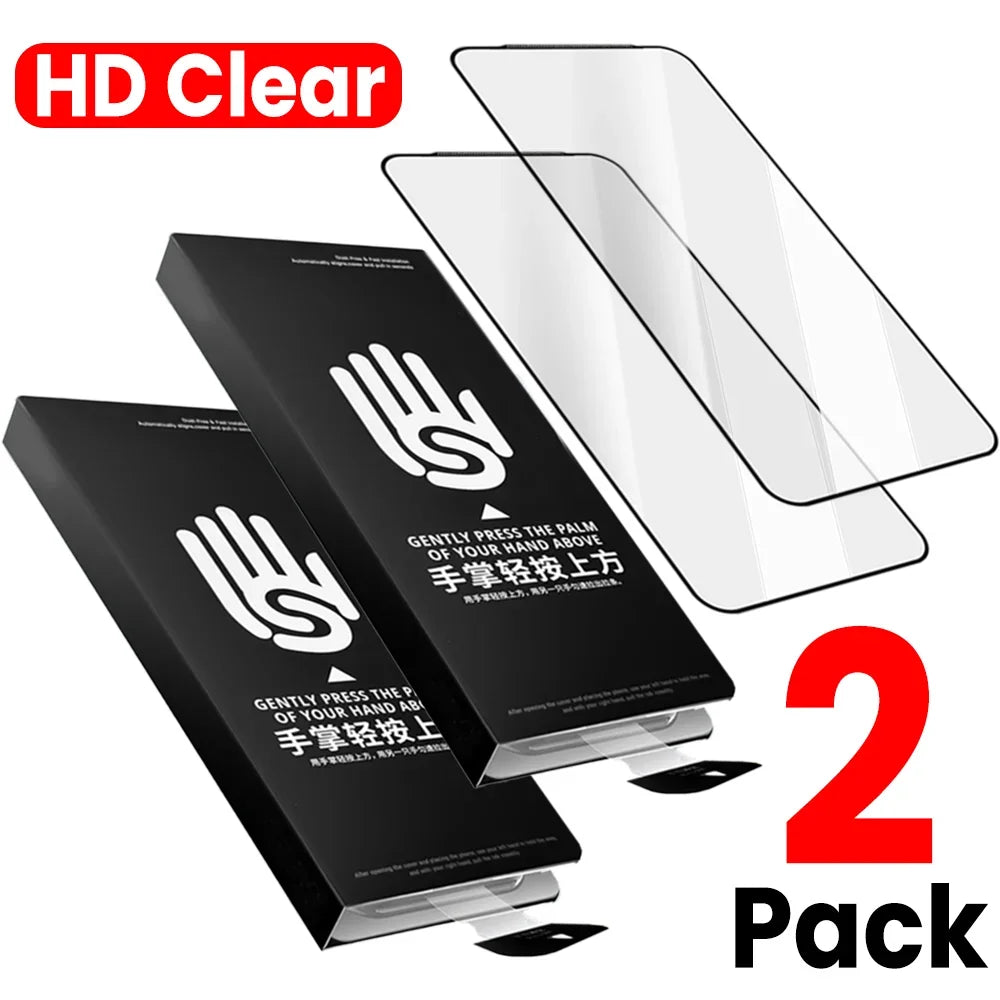 1-3Pcs Easy Install Tempered Glass for IPhone 17 Pro Max 17 Air Anti-Spy/HD Clear Screen Protector Dust Removal Quick Paste Box