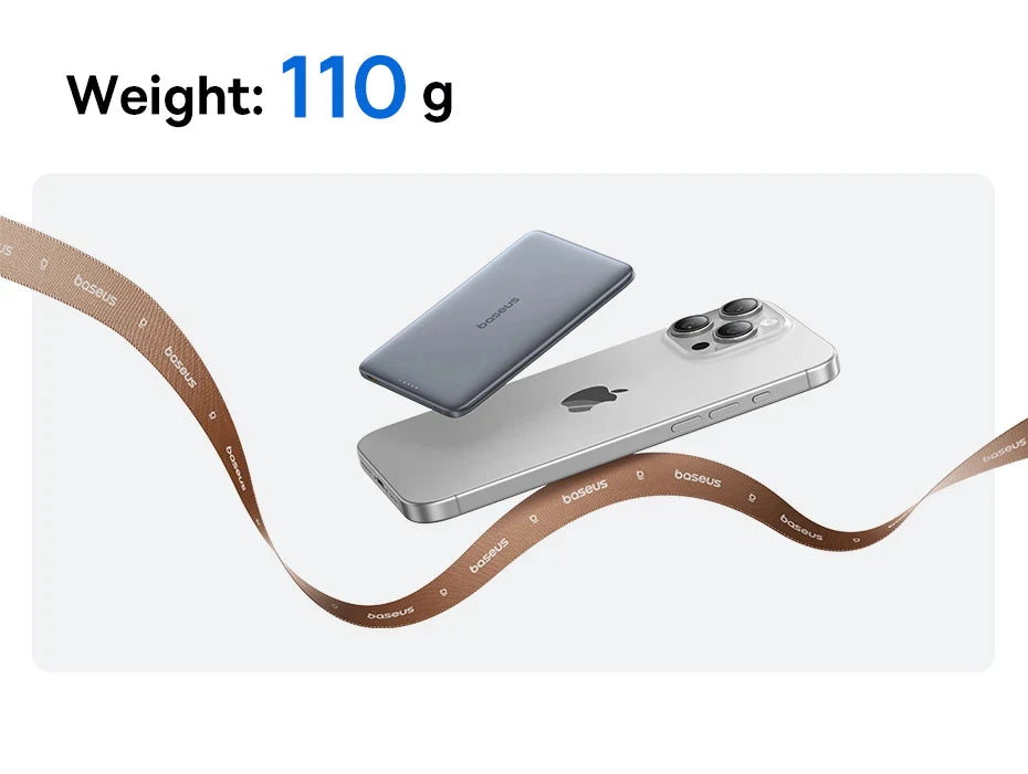 MagSafe Power Bank for iPhone  5000mAh Wireless Charging Power Bank