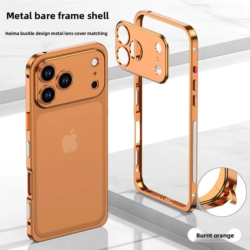 Rugged Metal Bumper Case iPhone 17 Pro
