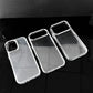Transparent Silicone Case for iPhone 17