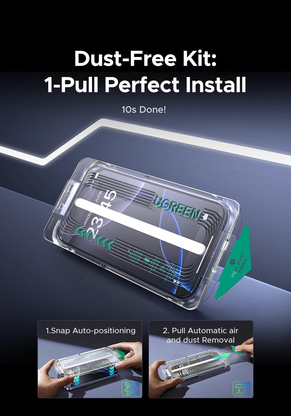 Dust-free Screen Protector